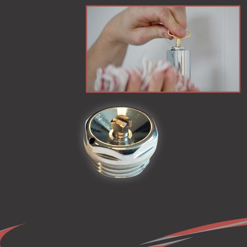 Chrome Bleed Valve (for Radiators or Towel Rails) NWT Direct