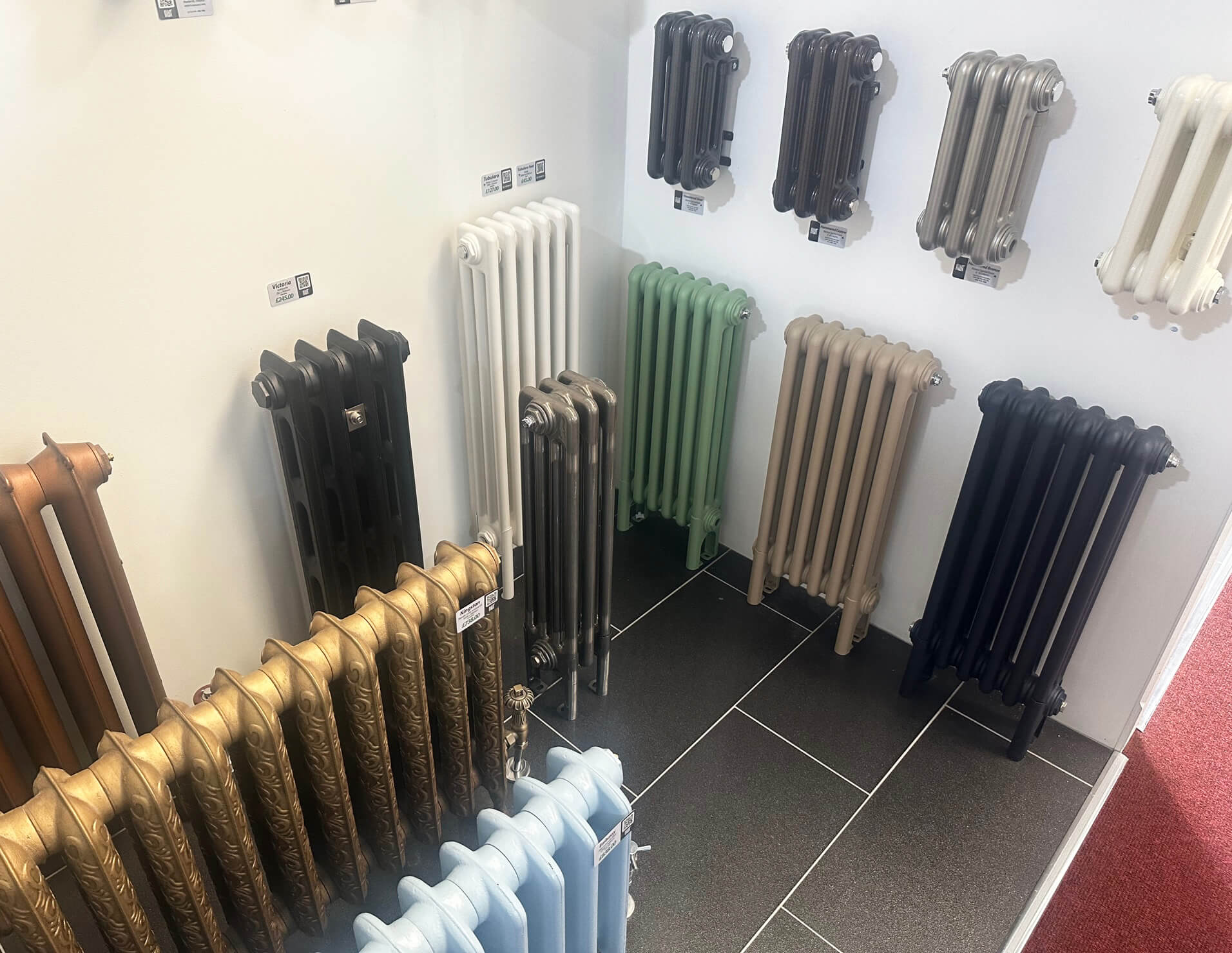 NWT Direct Cast Iron Radiators Showroom Display